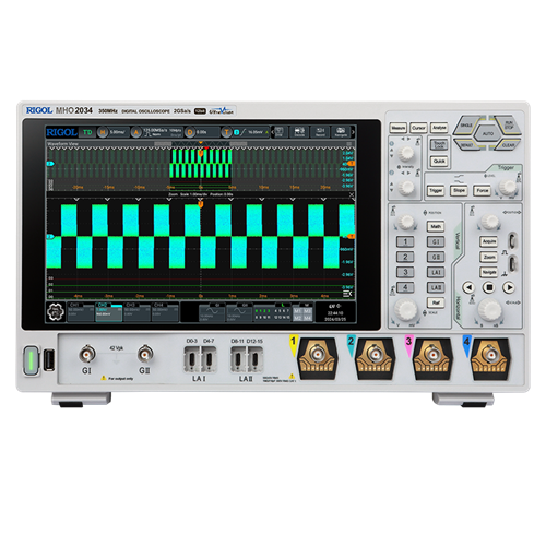 Oscilloscopio Rigol MHO2034 350 MHz, 2 GSa/s, 12-bit, 4+16CH