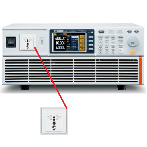 Alimentatore Programmabile AC+DC  GW Instek ASR-3400HF (Hi-freq) 4000VA - Universal outlet