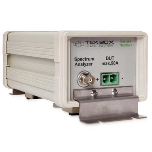 TekBox TBL0550-1  5UH 50A LISN (line impedance stabilization network) –  CISPR 16-1-2, CISPR-25, EN55025, MIL-STD-461F, ISO11452-4