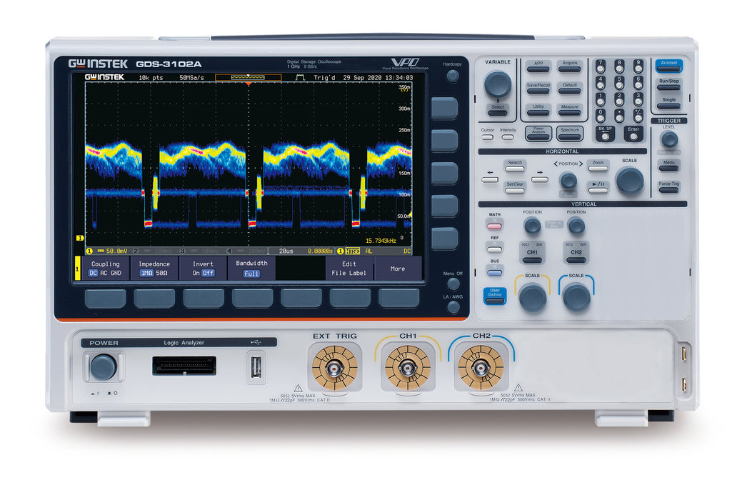 Digital Storage Oscilloscope GW-Instek GDS-3102A  1 GHz . 2 Channels