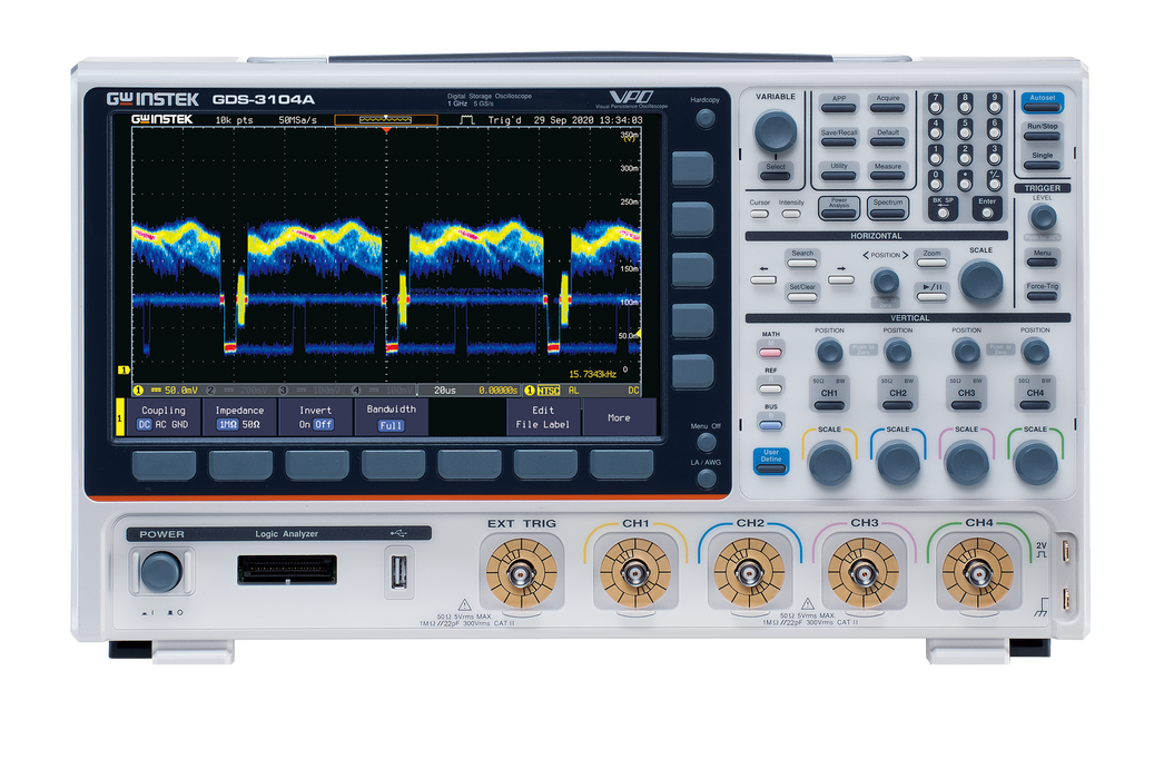 Digital Storage Oscilloscope GW-Instek GDS-3104A  1 GHz . 4 Channels