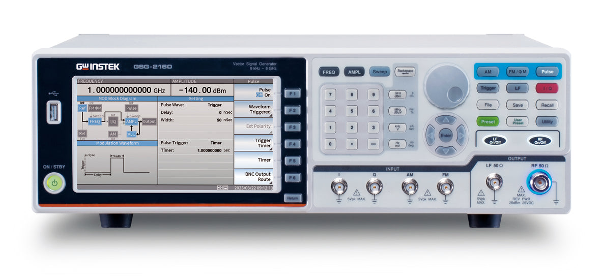 Generatore di segnali RF GW-Instek GSG-2160   9kHz-6GHz  (GPIB)