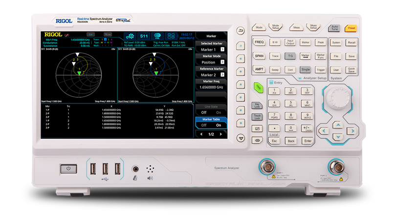 Analizzatore di spettro Real-time Rigol RSA3045 9kHz~4.5GHz - Rigol Italia
