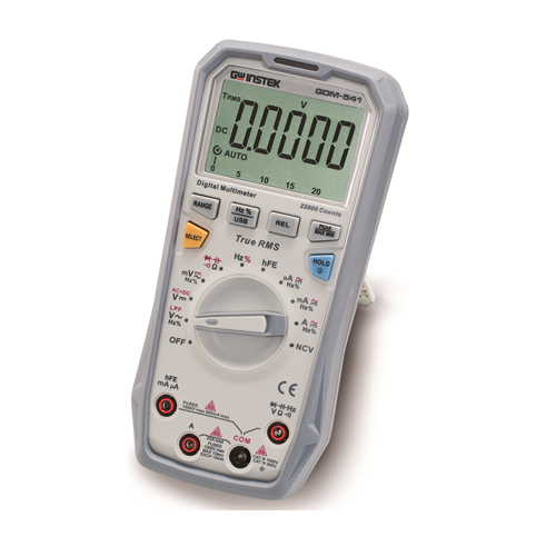 Multimetro digitale portatile  GW Instek  GDM-541     22000 Counts with True RMS Measurement and USB Interface