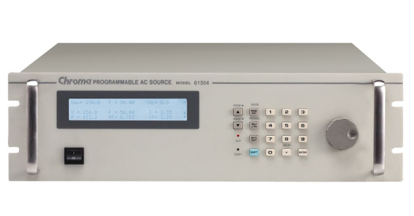 Alimentatore Programmabile AC Chroma  61501   0-300V, 15-1K Hz/500VA, 1Ø