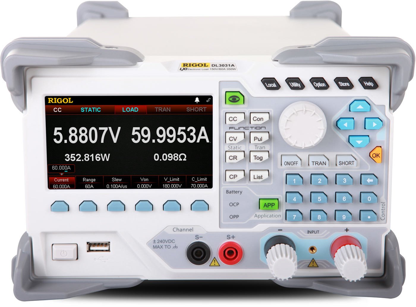 Carico programmabile Rigol DL3031 350W (150V 60A)