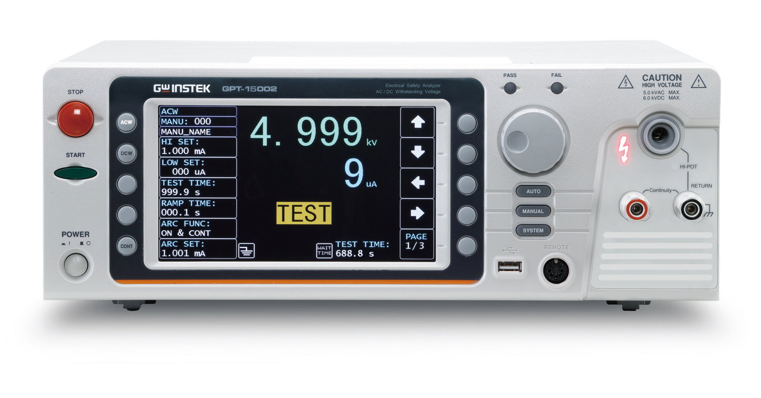 Tester sicurezza GW Instek GPT-15002 AC/DC
