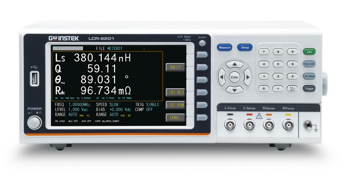 Misuratore LCR GW Instek LCR-8201   10Hz~1MHz