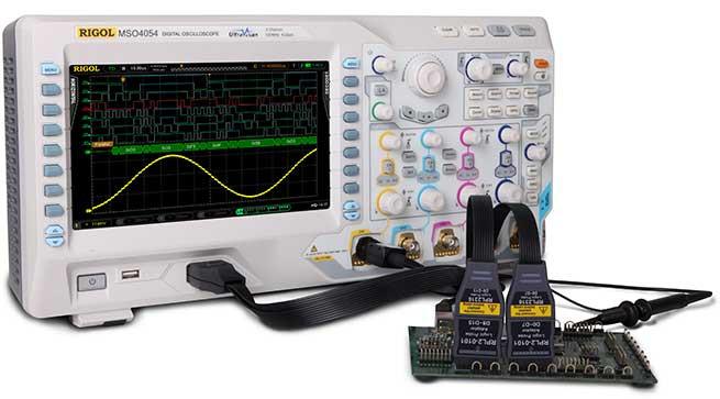Oscilloscopio Rigol MSO4024 200MHz (4+16d)Canali - Rigol Italia