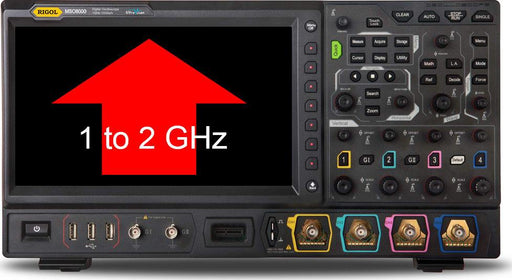 MSO8000-BW10T20 upgrade di banda da 1GHz a 2GHz   Upgrade Option