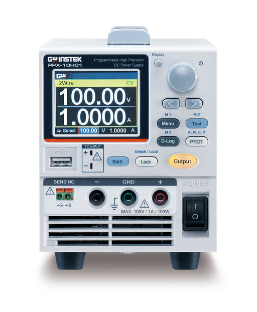 Alimentatore programmabile di alta precisione DC GW Instek PPX-10H01(100V/1A/100W)