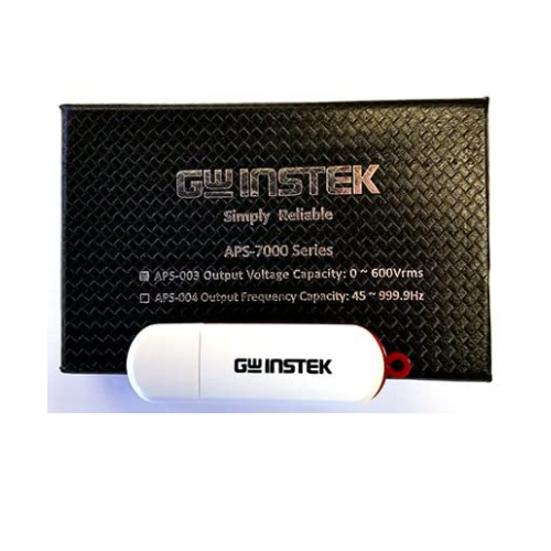 GW-Instek APS-004  Output Frequency Capacity (45~999.9Hz)  Upgrade Option
