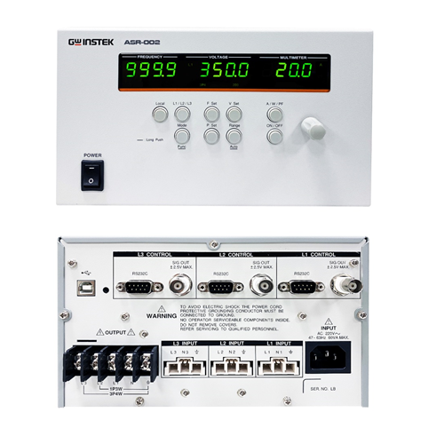 Controller GW Instek ASR-002 . esterno per alimentatore trifase