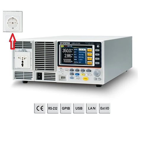 Alimentatore Programmabile AC+DC  GW Instek ASR-2050 500VA. Euro socket. RS232+GPIB + LAN