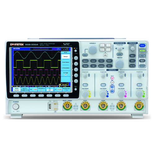 Oscilloscopio digitale  GW-Instek GDS-3502  500 MHz . 2 Canali