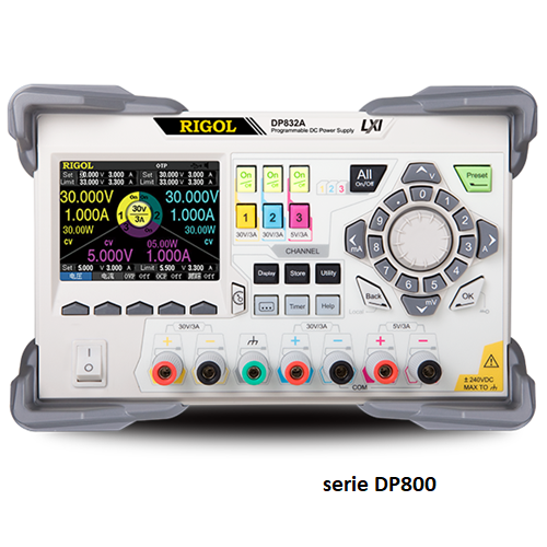 Alimentatore DC Rigol DP821   140W (doppia uscita)